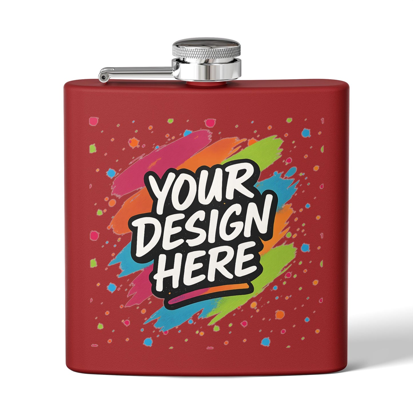 Custom Stainless Steel Flask — view 6