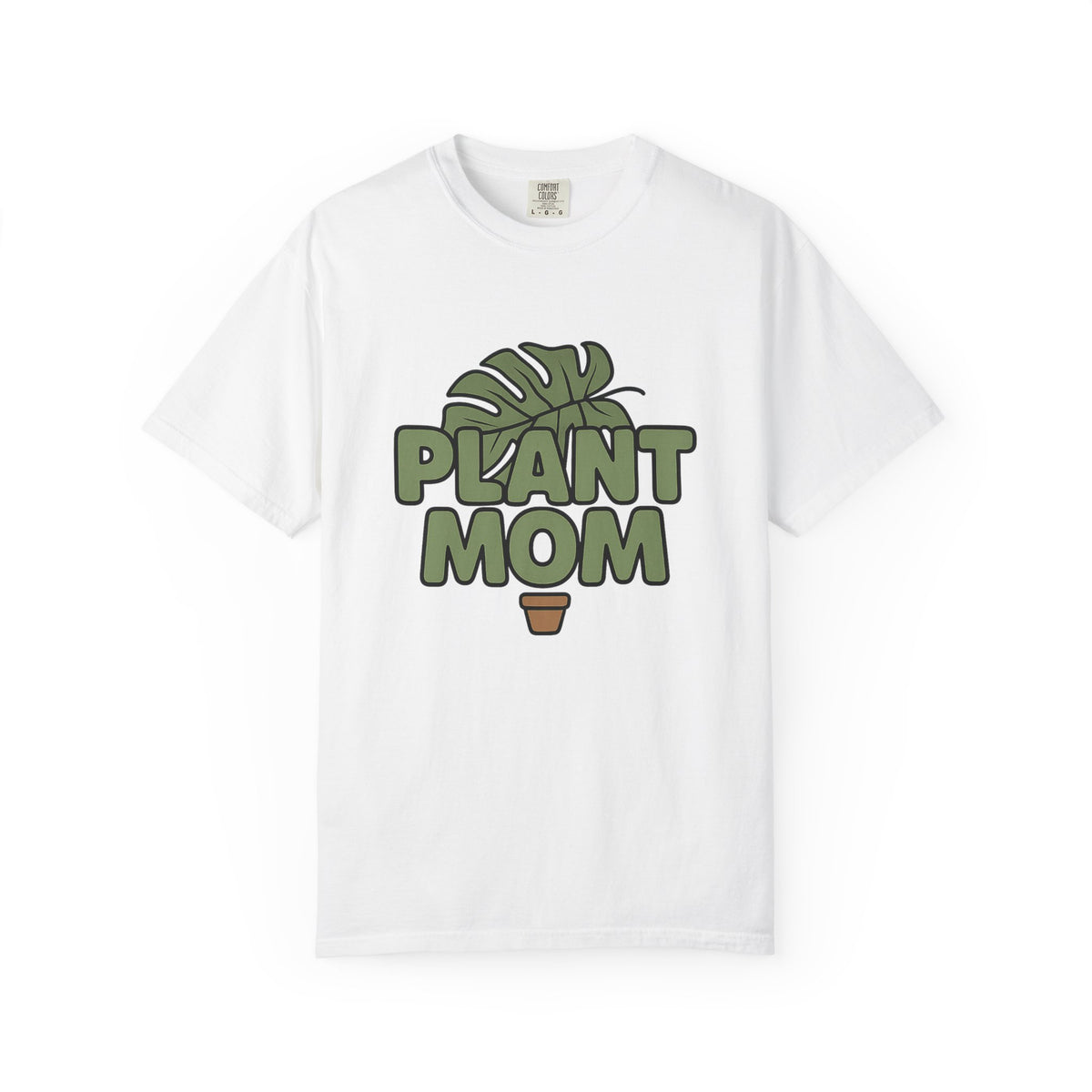 'Plant Mom' Cotton T-Shirt