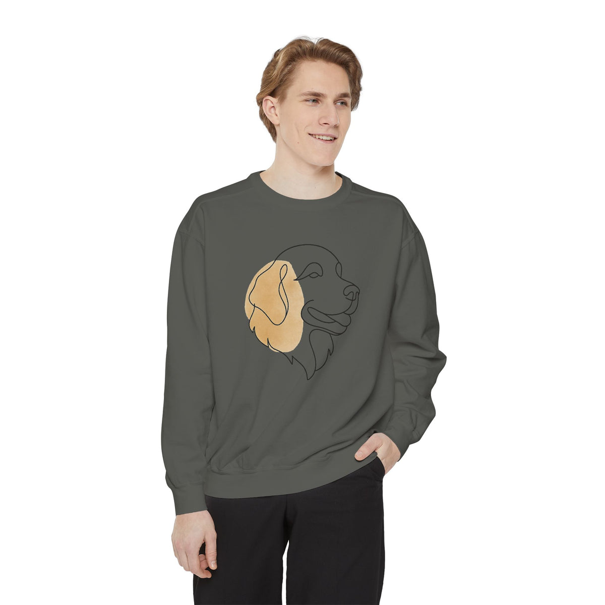 One-Line Pet Portrait – DYO Crewneck Sweatshirt — view 17