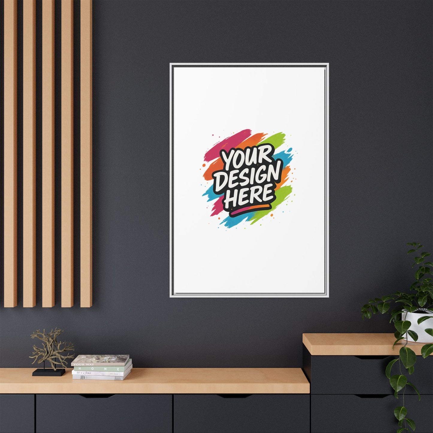 Custom Framed Canvas