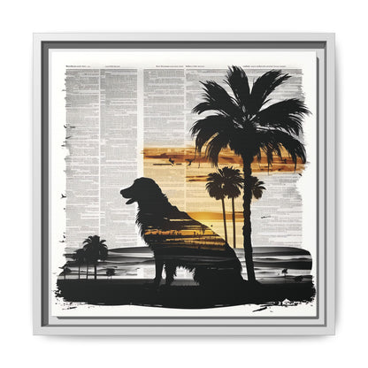 Colorful Book Art Canvas