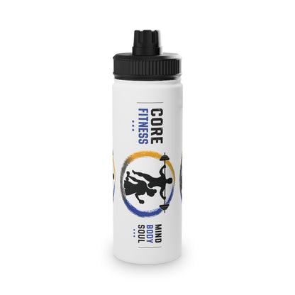 Core Fitness | Water Bottle with Handle & Sports Lid