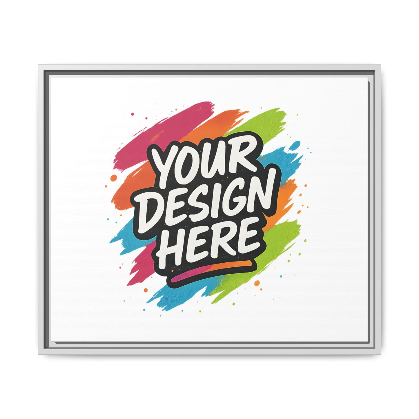 Custom Framed Canvas