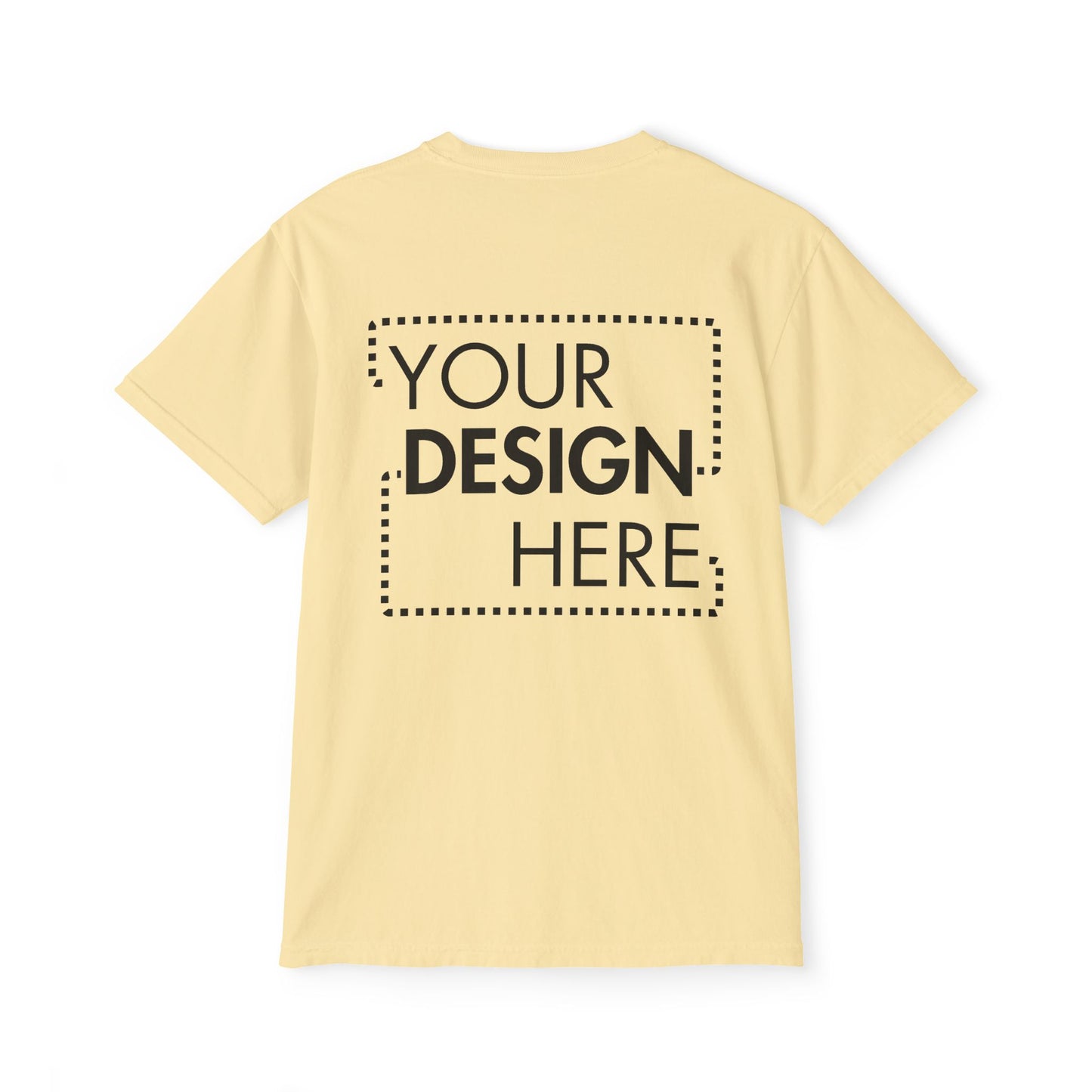 Custom Cotton Pocket Tee