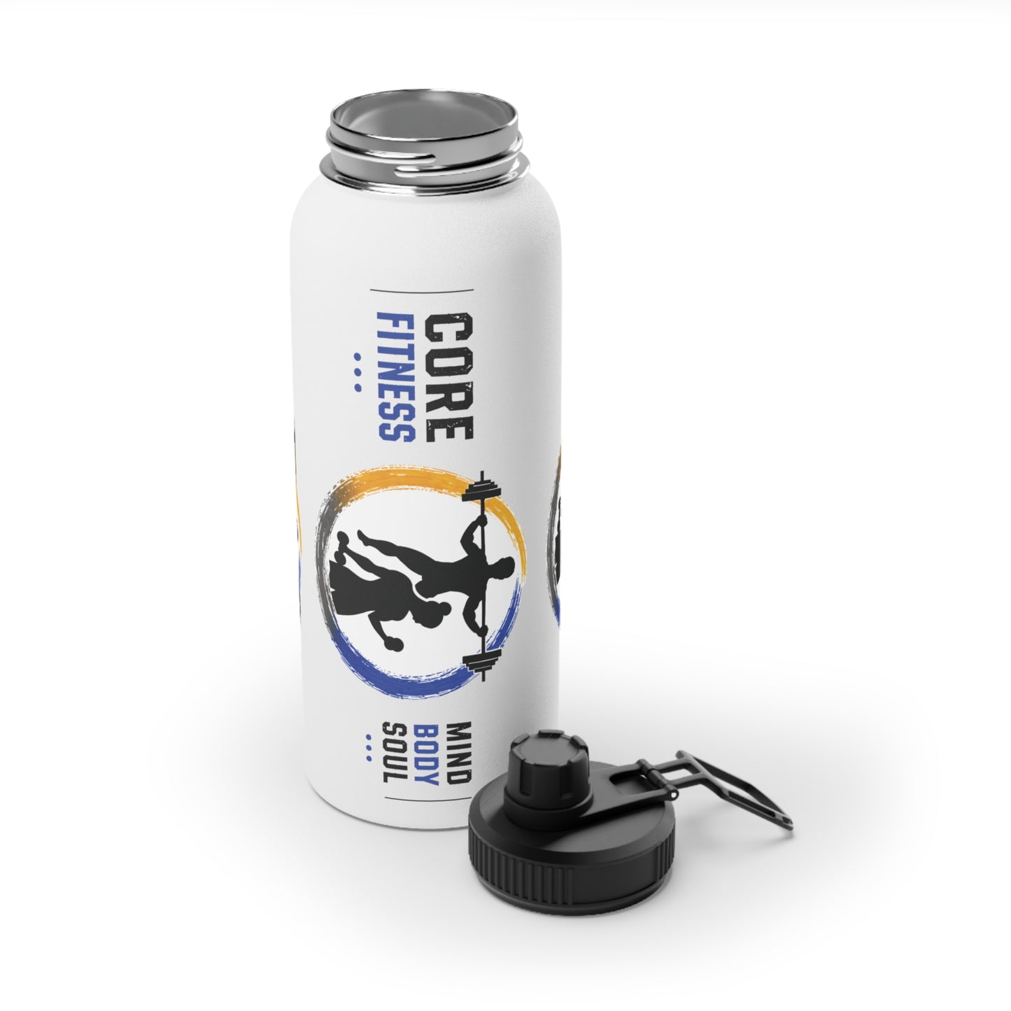 Core Fitness | Water Bottle with Handle & Sports Lid