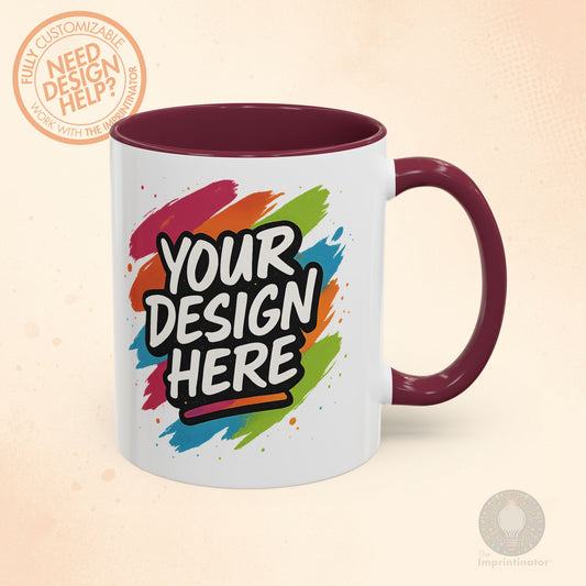 Custom Colorful Ceramic Mug – 11oz & 15oz
