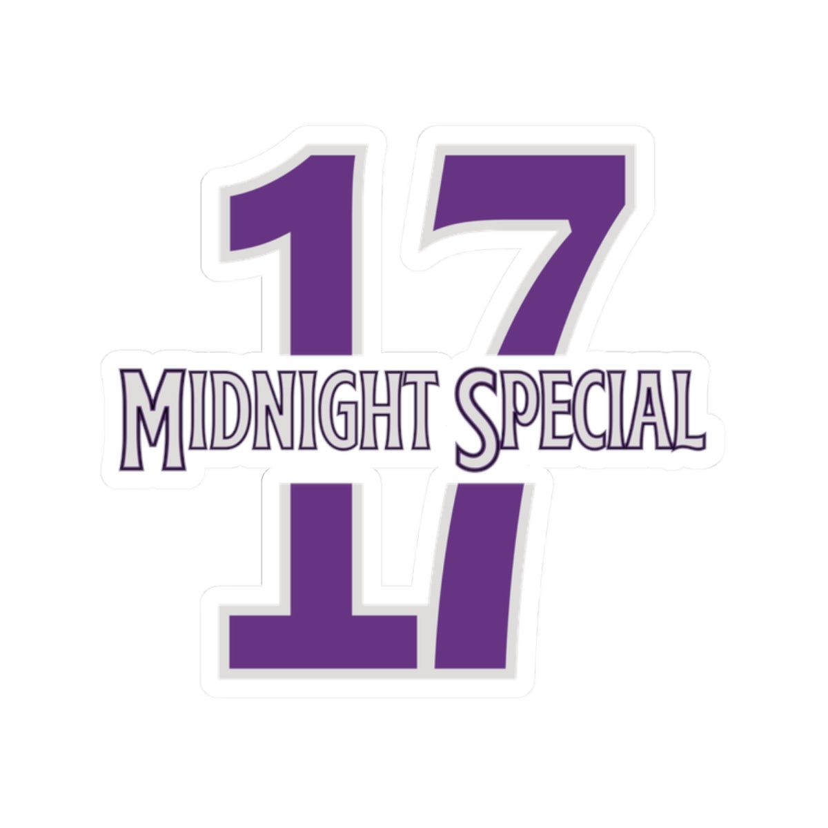 Midnight Special 17 Vinyl Stickers – Single & Bulk Packs (2”–6”)