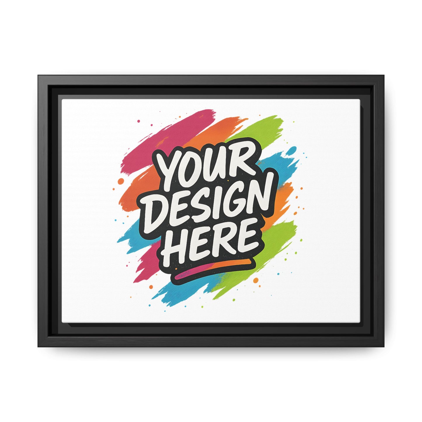 Custom Framed Canvas