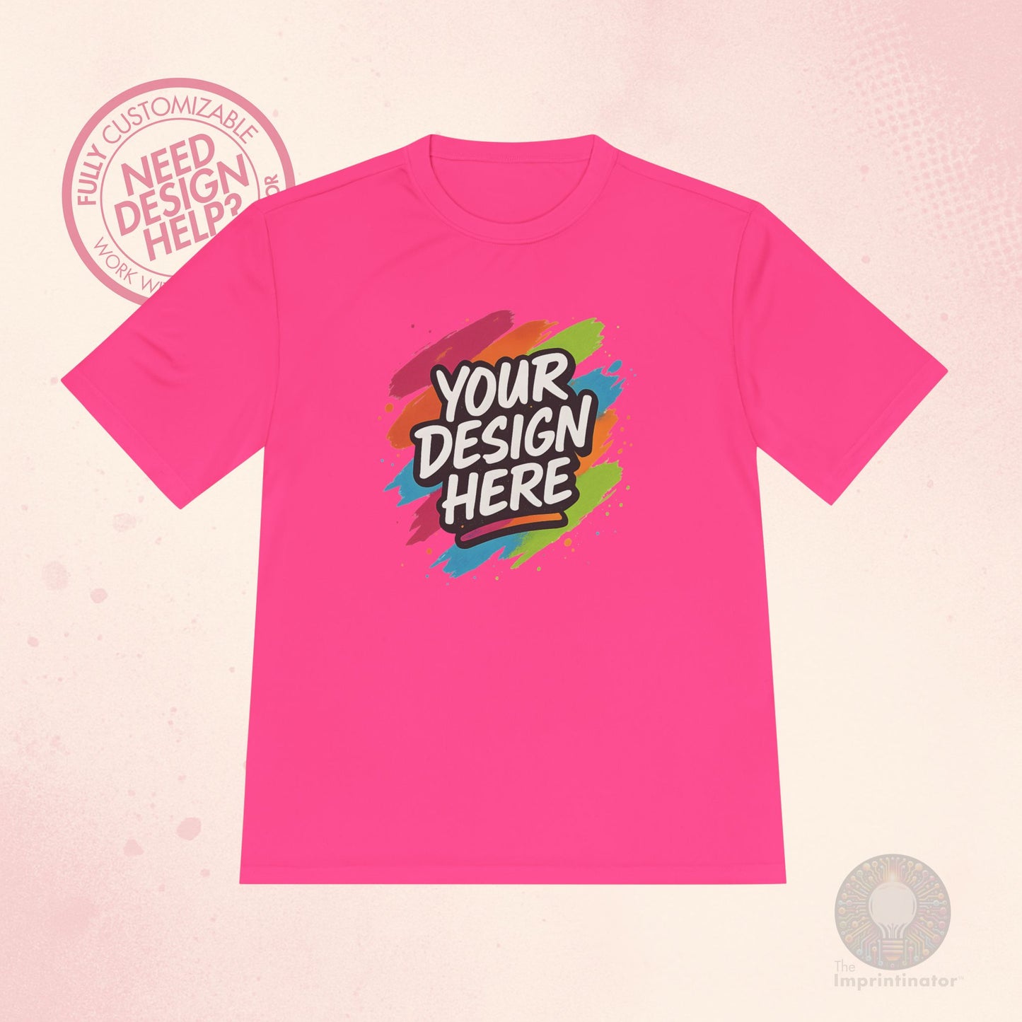 Custom Moisture-Wicking T-Shirt