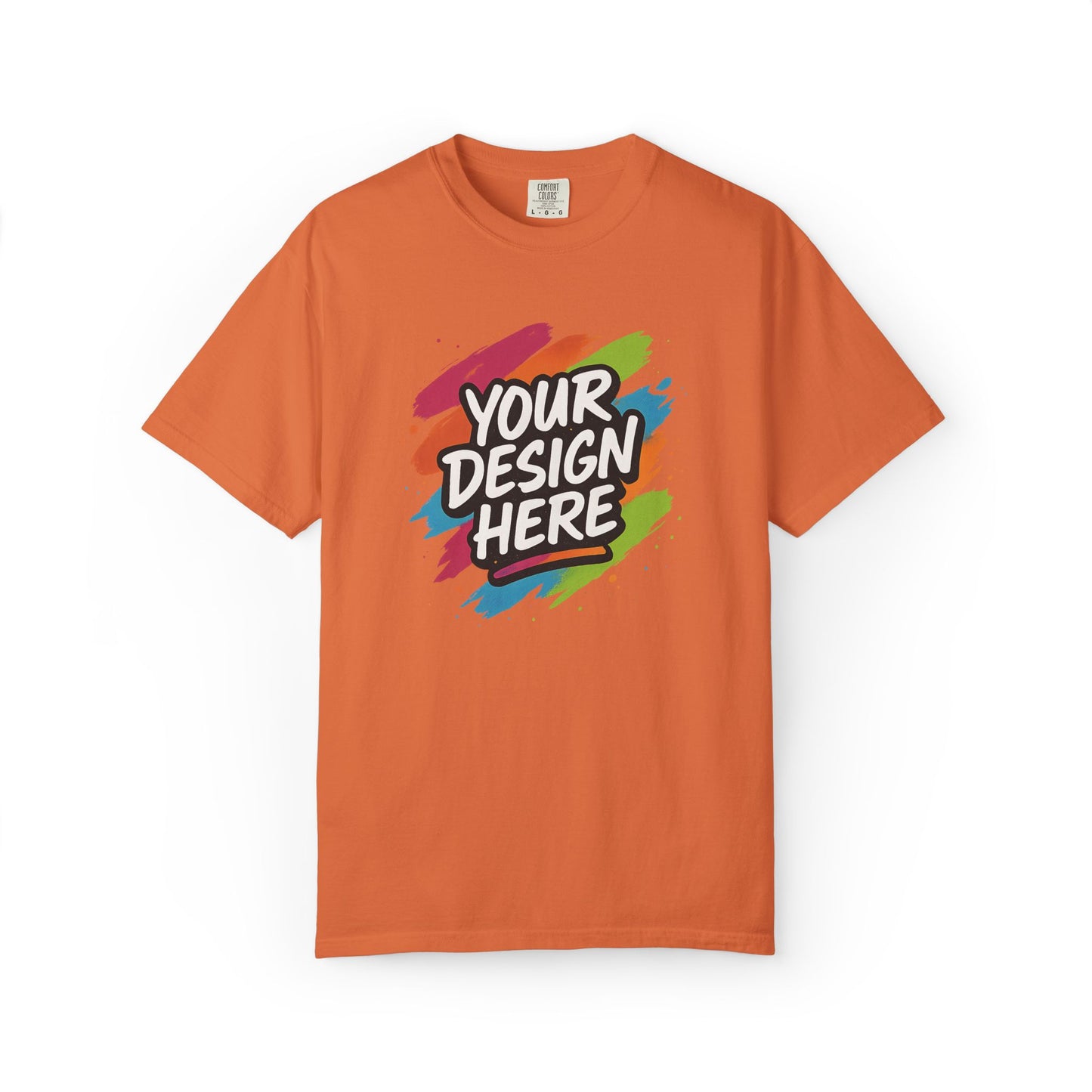 Custom Comfort Colors® Cotton Tee — view 7