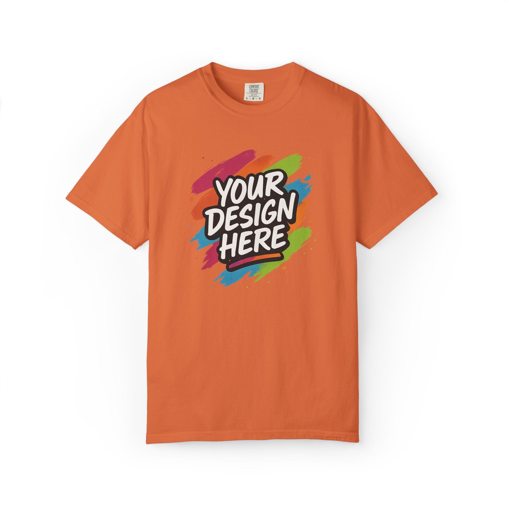 Custom Comfort Colors® Cotton Tee — view 7
