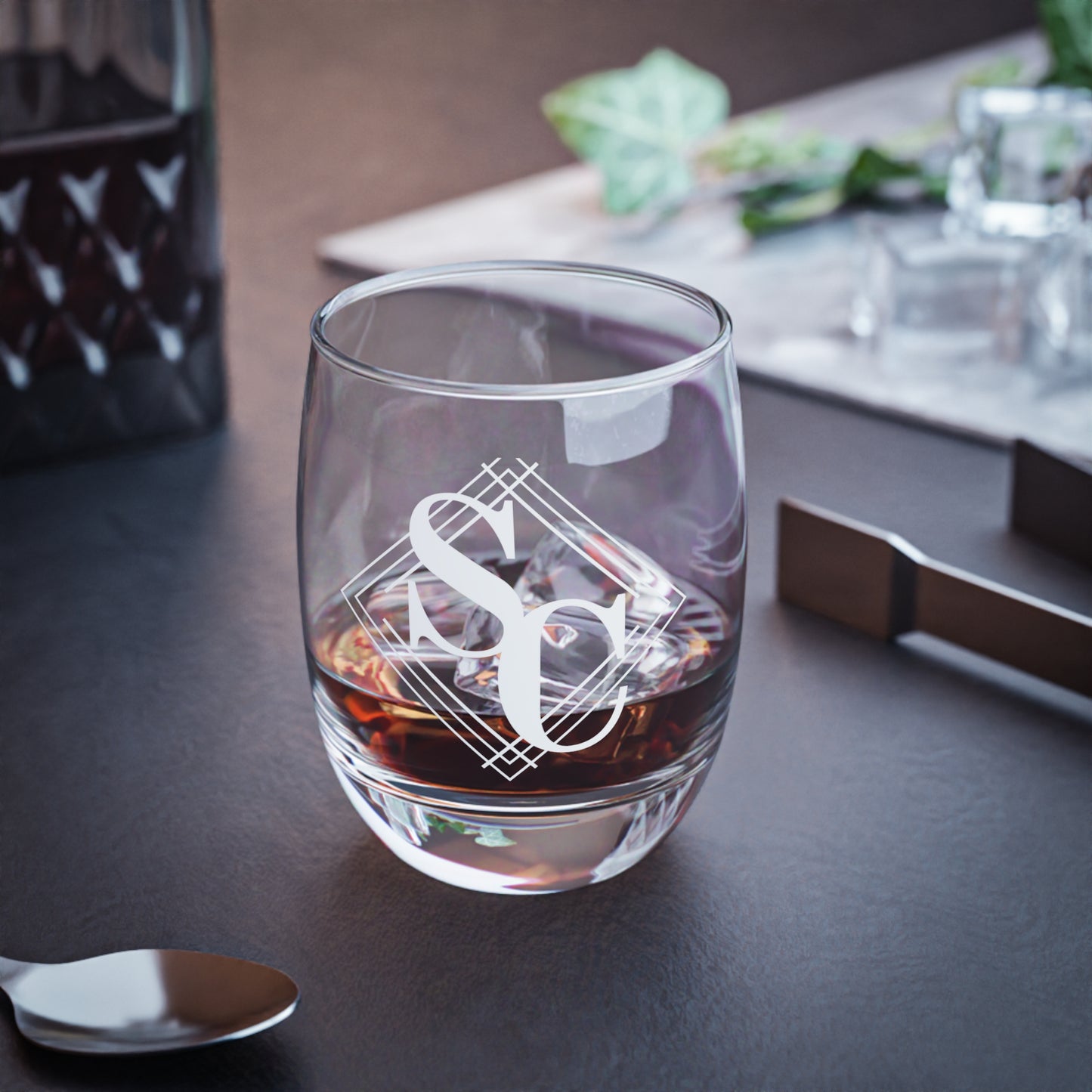 Shevlin Construction Whiskey Glass
