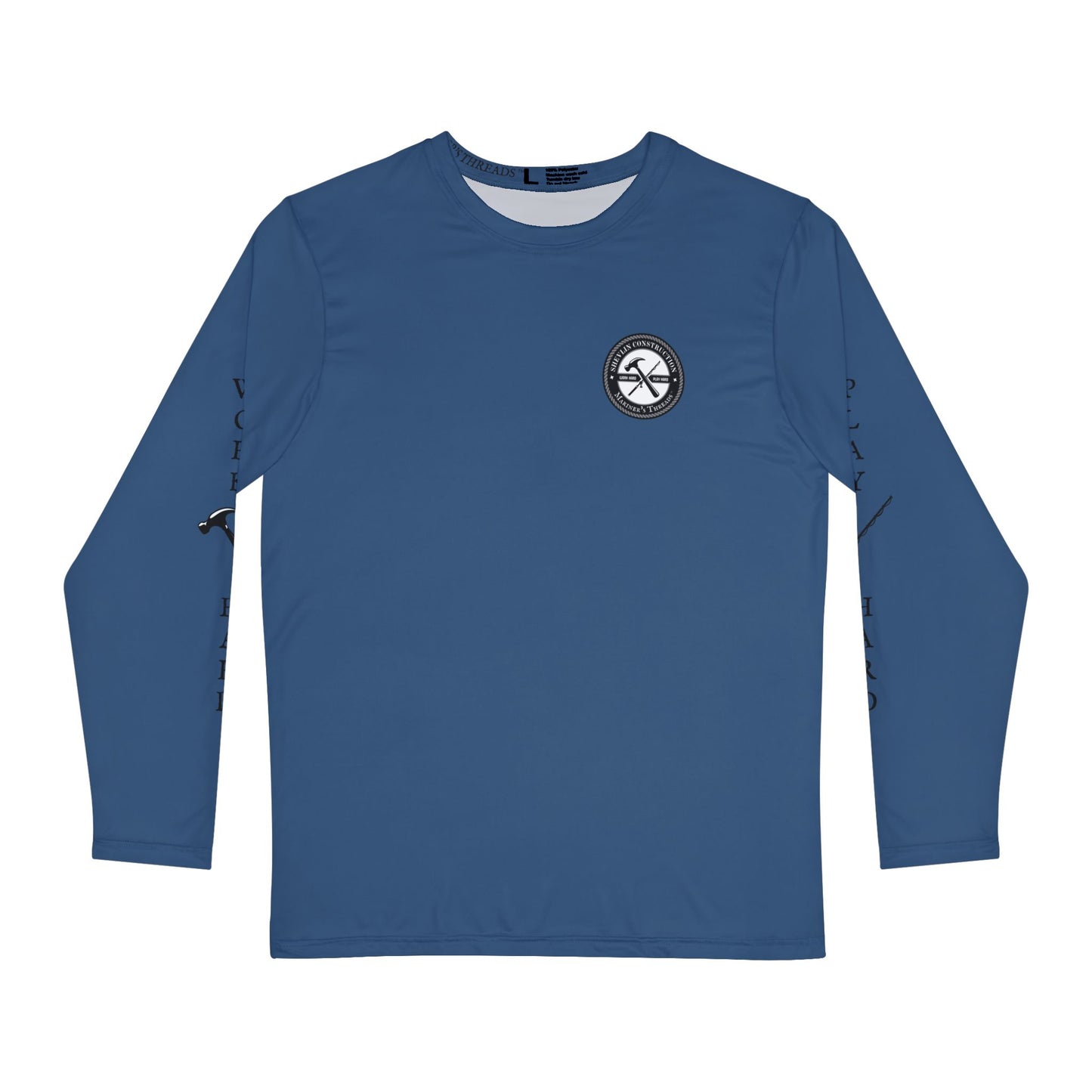 Shevlin Construction X Mariner's Threads Brushed Polyester Long Sleeve Tee