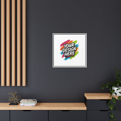 Custom Framed Canvas