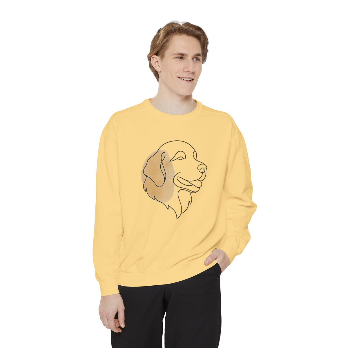 One-Line Pet Portrait – DYO Crewneck Sweatshirt — view 14