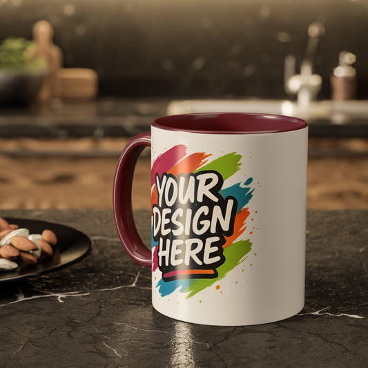 Custom Colorful Ceramic Mug – 11oz & 15oz