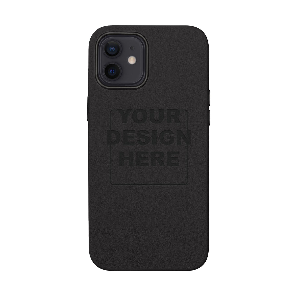 Custom Engraved Leather Phone Case