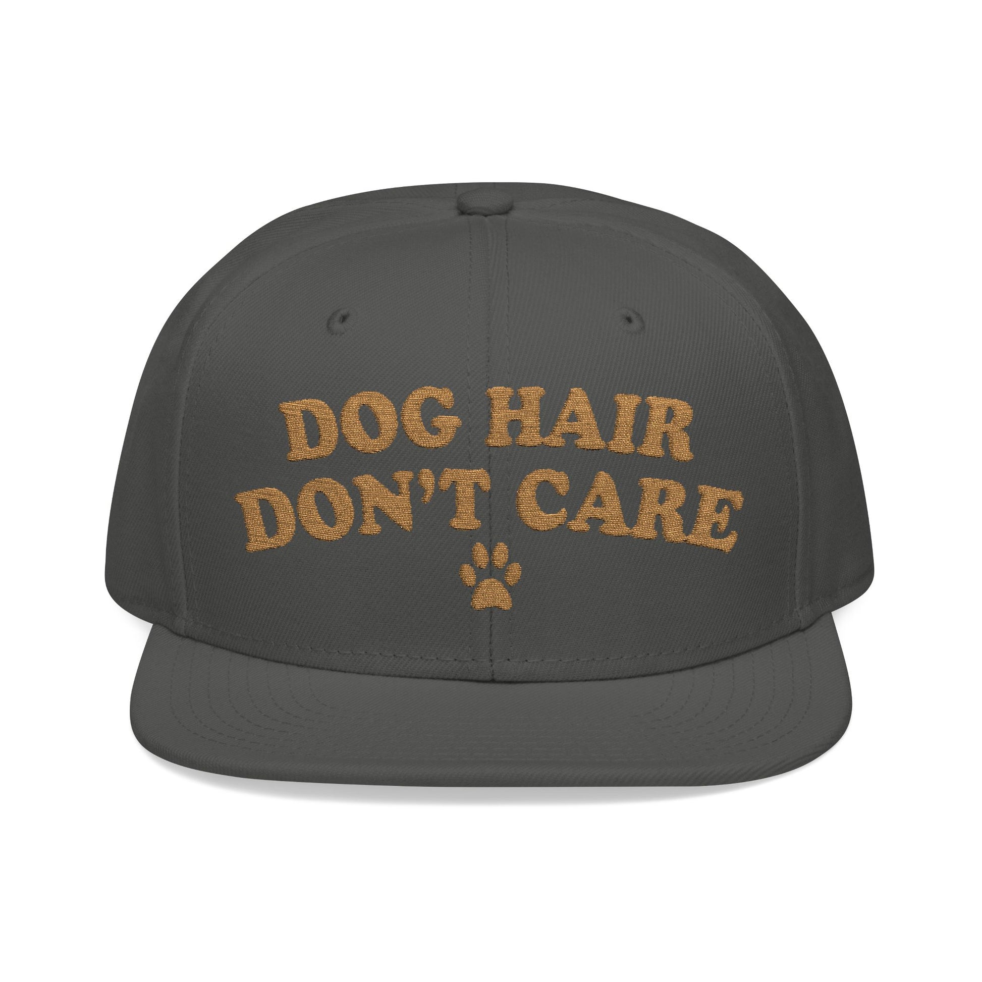 'Dog Hair Don’t Care' Snapback Hat — view 2