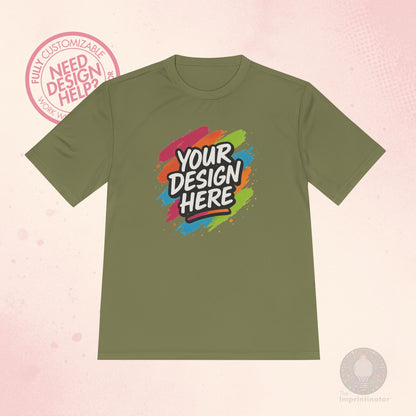 Custom Moisture-Wicking T-Shirt