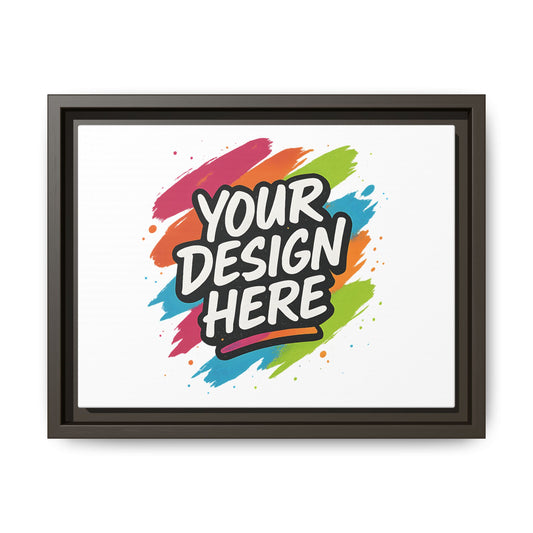 Custom Framed Canvas