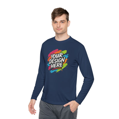 Custom Moisture-Wicking Long Sleeve Tee — view 55
