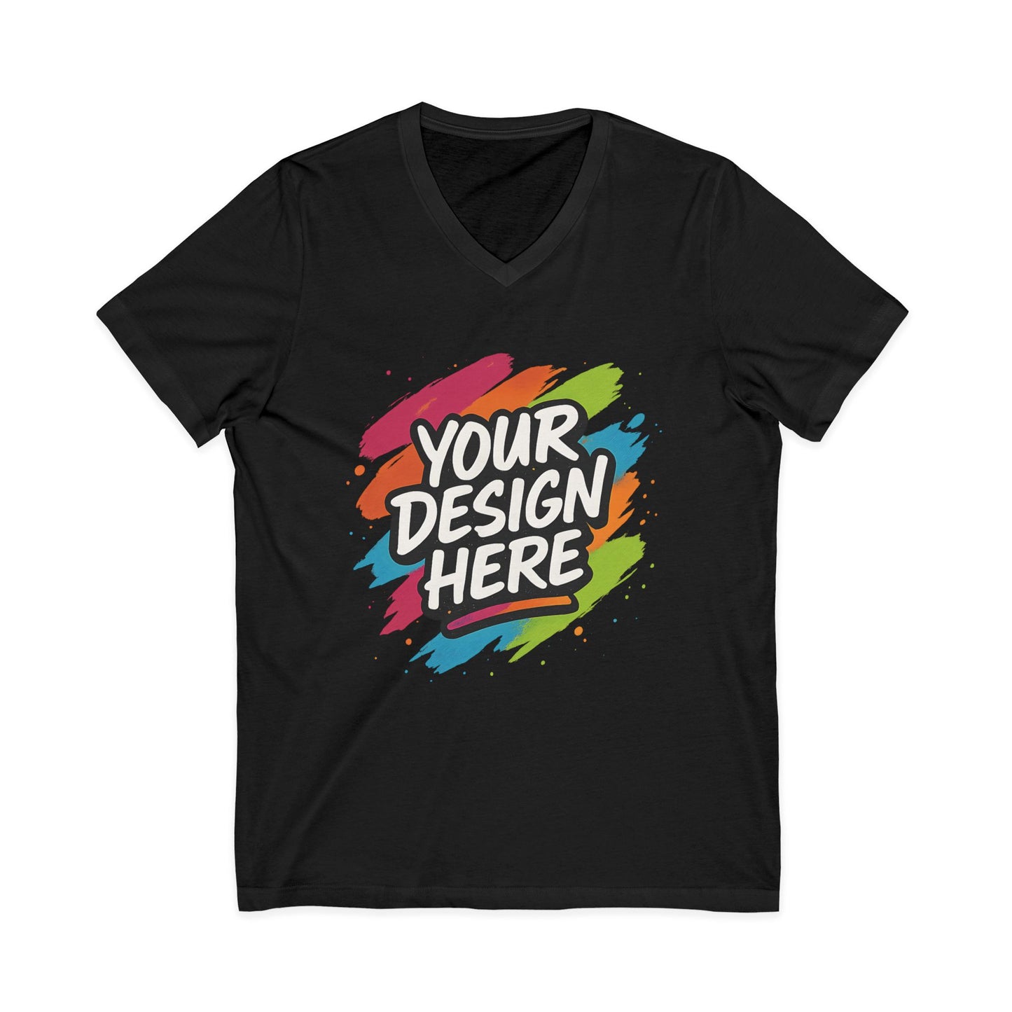 Custom V-Neck Tee