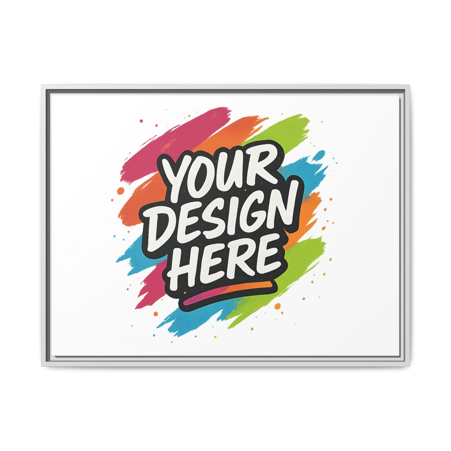 Custom Framed Canvas