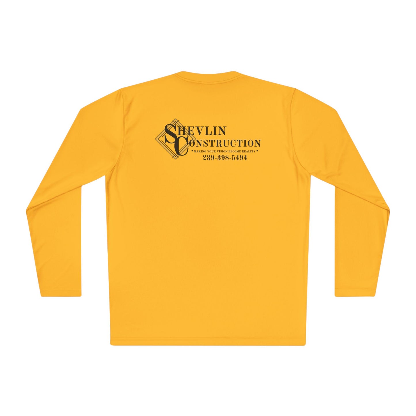Moisture-Wicking Long Sleeve Tee | Shevlin Construction