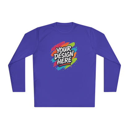 Custom Moisture-Wicking Long Sleeve Tee — view 14