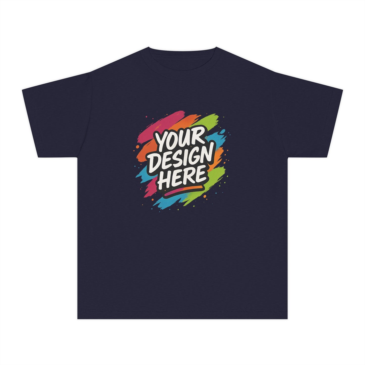 Custom Comfort Colors® Youth Cotton Tee — view 17