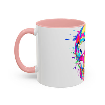 Pop Art Portrait – DYO Accent Mug — view 18