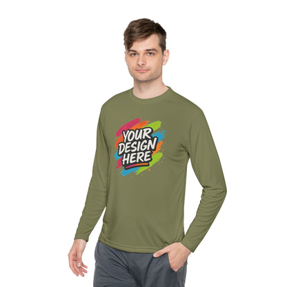 Custom Moisture-Wicking Long Sleeve Tee — view 46
