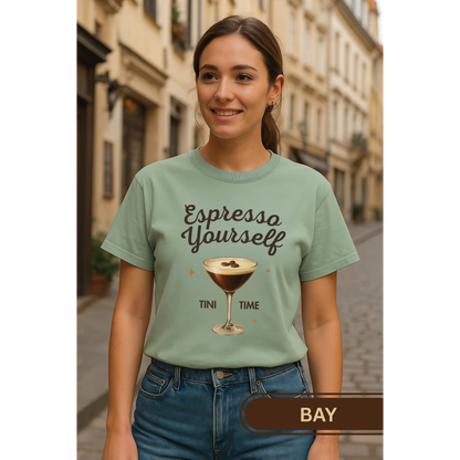 Espresso Yourself Graphic Tee & Crewneck Sweatshirt