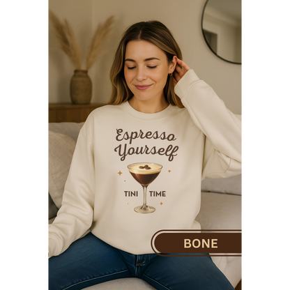 Espresso Yourself Graphic Tee & Crewneck Sweatshirt