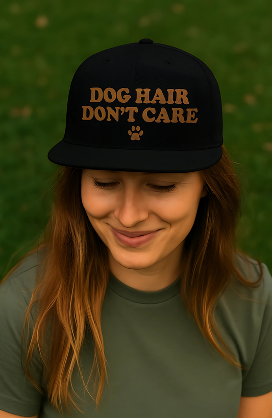 "Dog Hair Don’t Care" Snapback Hat